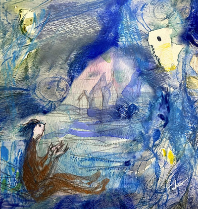 挿絵・小原風子（福島市出身、南相馬市在住）